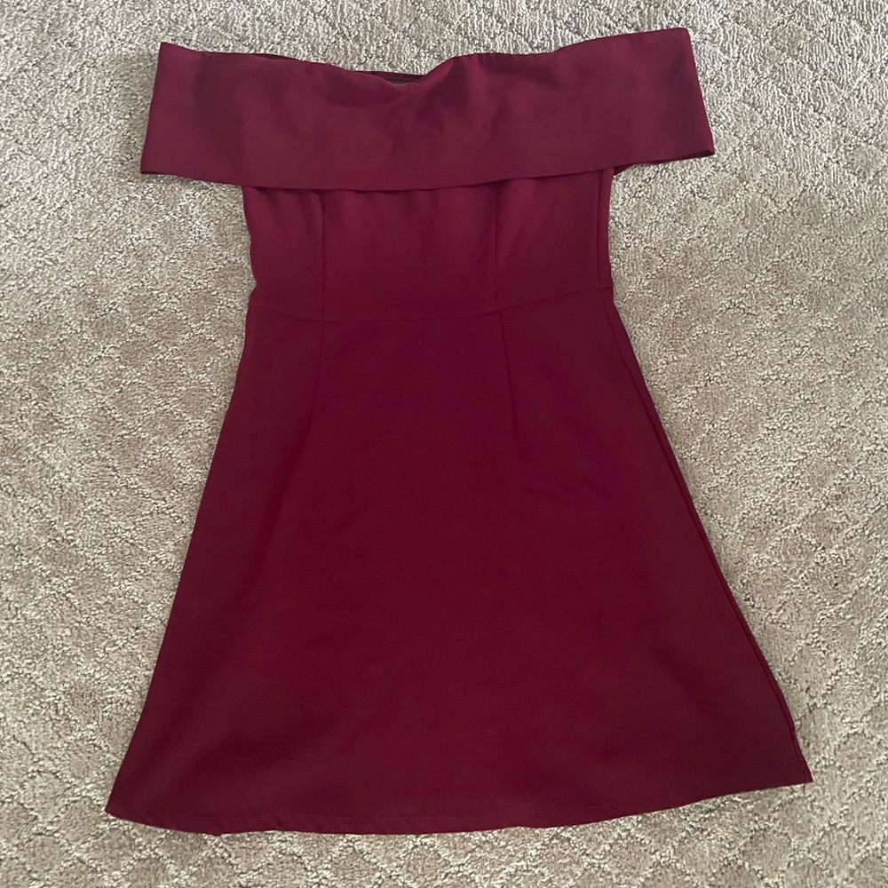 BY THE WAY OFF THE SHOULDER DRESS